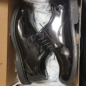 Black Thorogood Poromeric Academy Oxford Shoe - Size 12 Mens